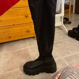 Public Desire over-the-knee boots